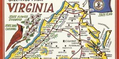 Washington dc virginia bản đồ