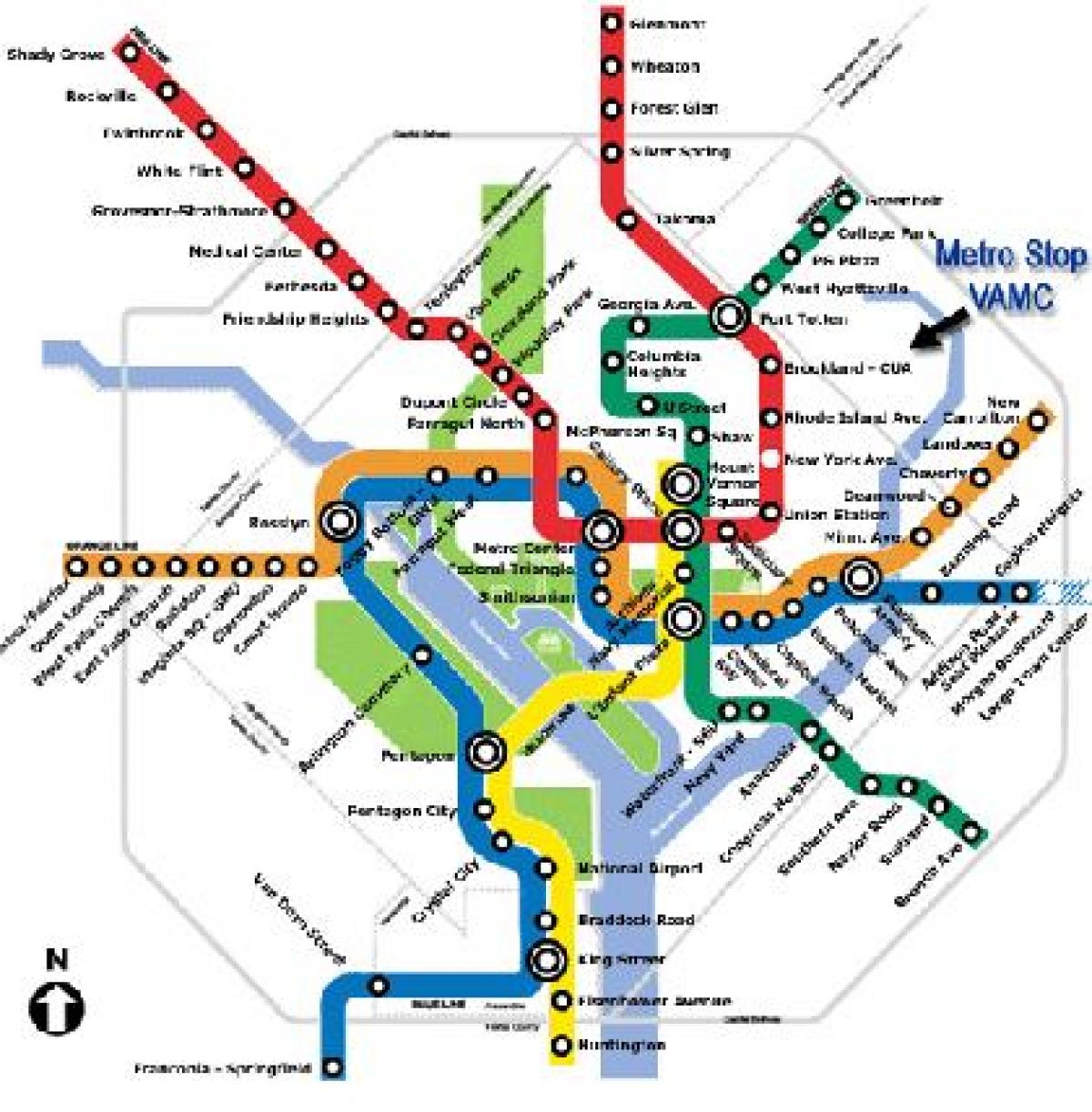 md tàu điện ngầm bản đồ