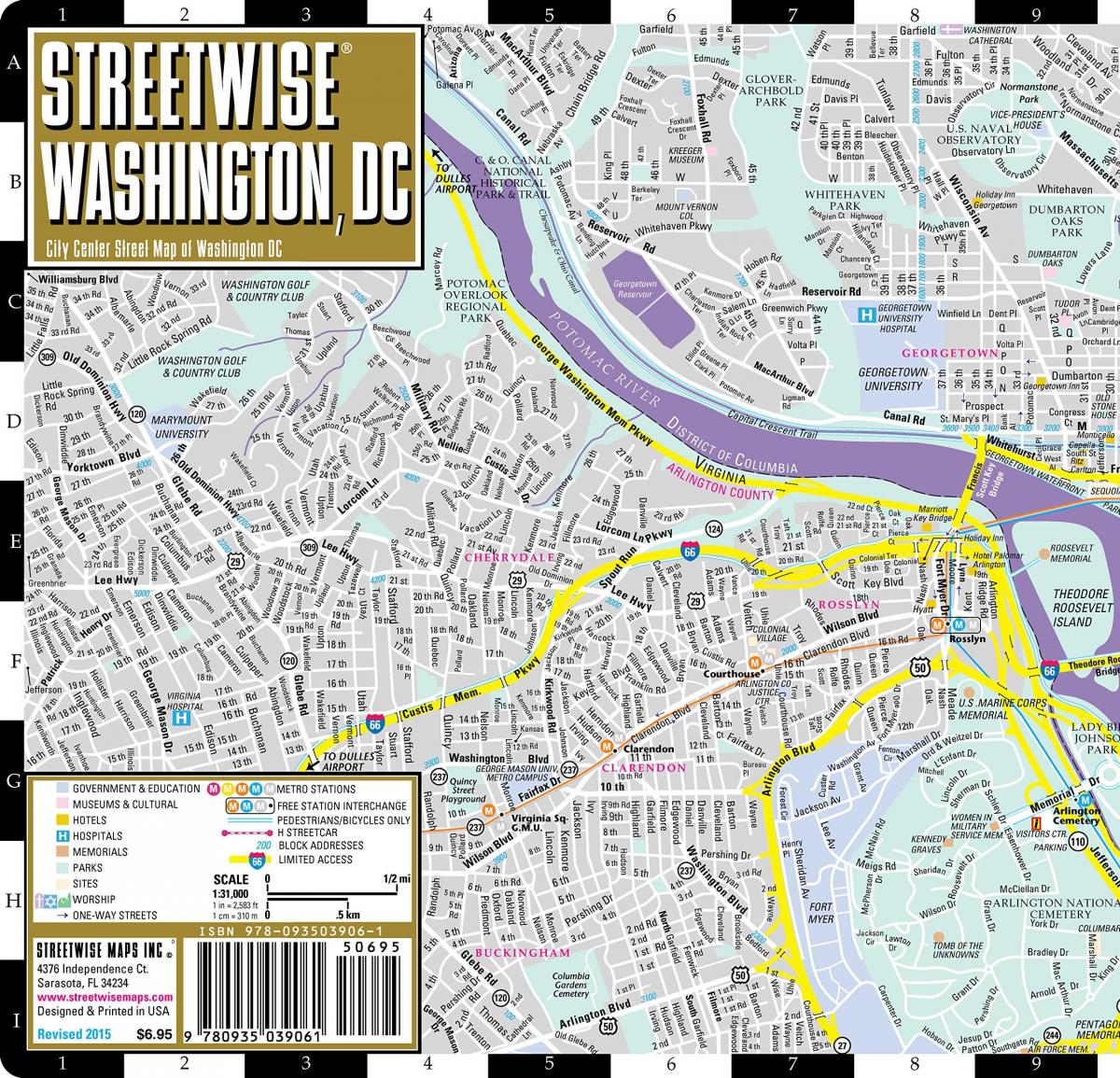 bản đồ của đường phố washington dc