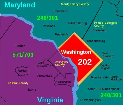 dc mã khu vực bản đồ