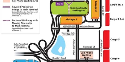 Bản đồ của khu vực dulles