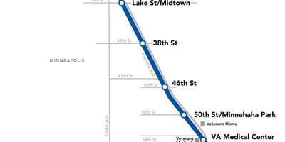 Dòng màu xanh metro dc bản đồ