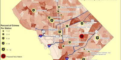 Washington dc gis bản đồ