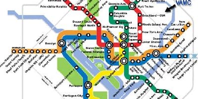 Md tàu điện ngầm bản đồ