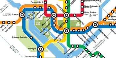 Dc dòng màu vàng bản đồ