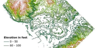 Dc độ cao bản đồ