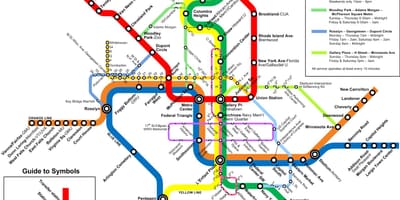 Washington ngầm bản đồ