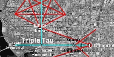 Bản đồ của washington dc tam điểm